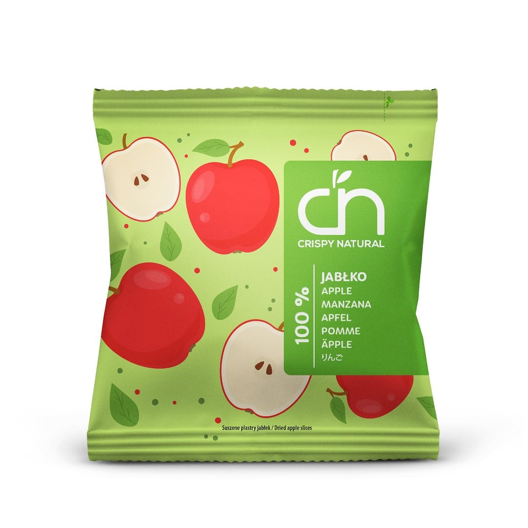 Crispy Natural Sušené jablko v plátkoch 18 g