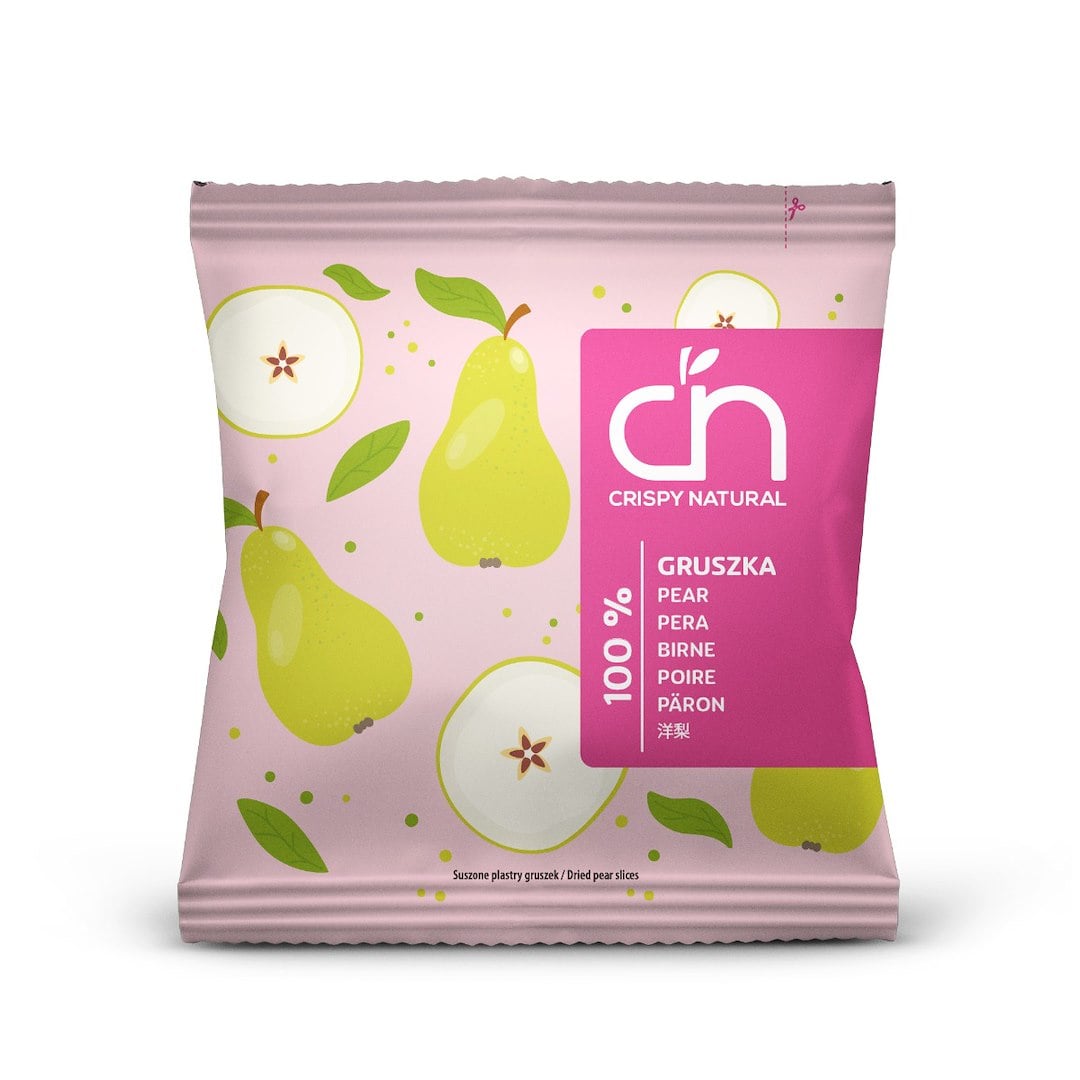 Crispy Natural Sušená hruška v plátkoch 18 g