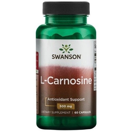 Swanson L-karnosin 500 mg 60 kapslí