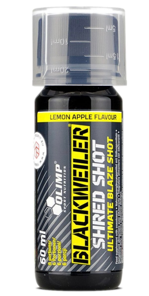 Olimp Blackweiler Shred Shot 60 ml, jablkovo-citrónová príchuť
