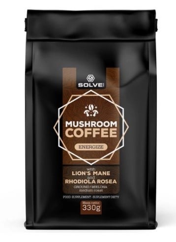SolveLabs Mushroom Coffee Lion's mane + Rhodiola 330 g