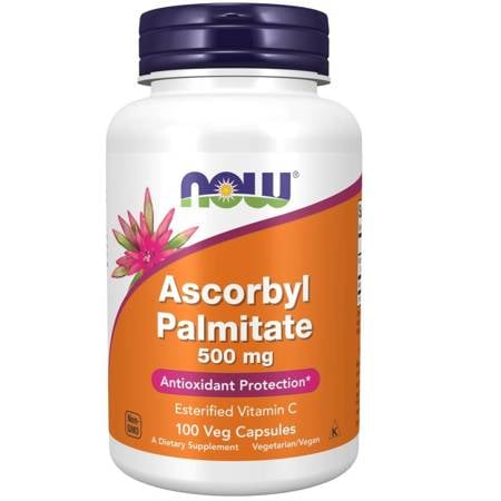 NOW Foods Vitamín C (z askorbylpalmitátu) 500 mg 100 kapsúl