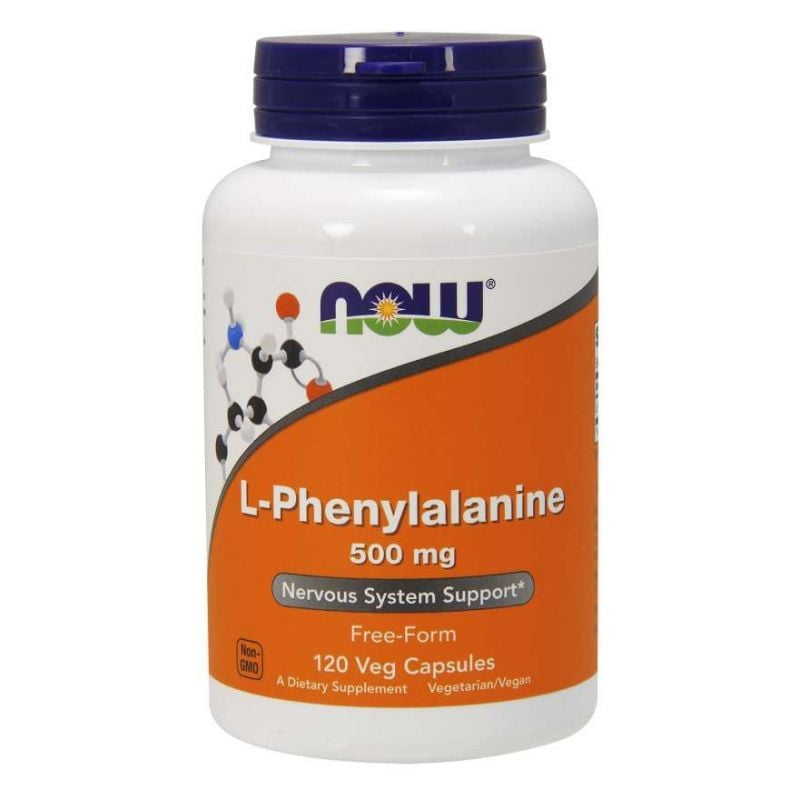 NOW Foods L-fenylalanín 500 mg 120 kapsúl