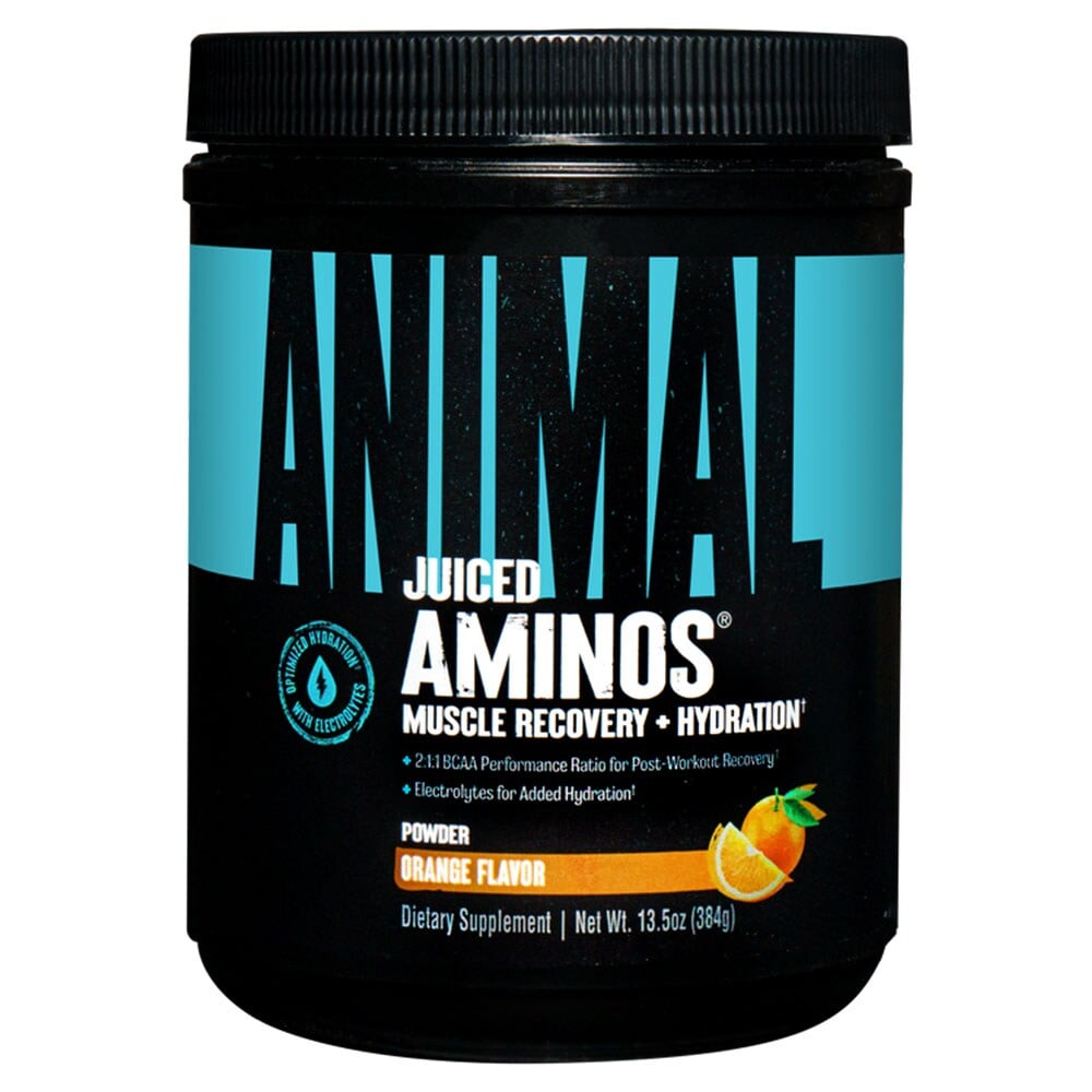 Universal Nutrition Animal Juiced Aminos s pomarančovou príchuťou 384 g