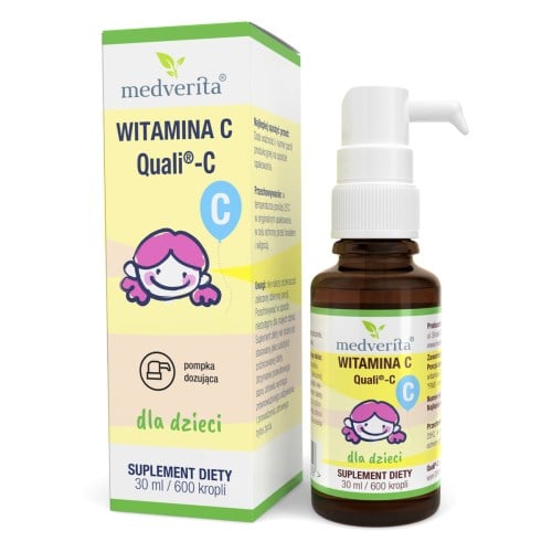 Medverita Vitamín C v kvapkách pre deti Quali-C 30 ml