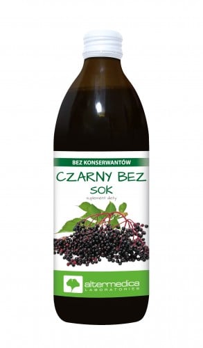 Alter Medica šťáva z černého bezu 500 ml
