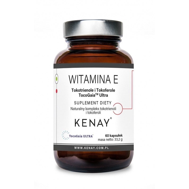 Kenay Vitamín E (tokoferoly a tokotrienoly) TocoGaia™ Ultra 60 kapsúl