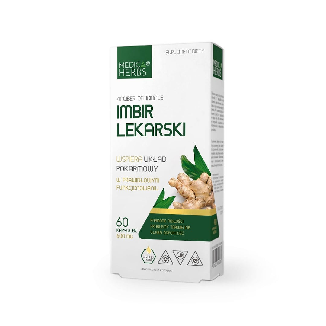 Medica Herbs Zázvor lékařský 60 kapslí