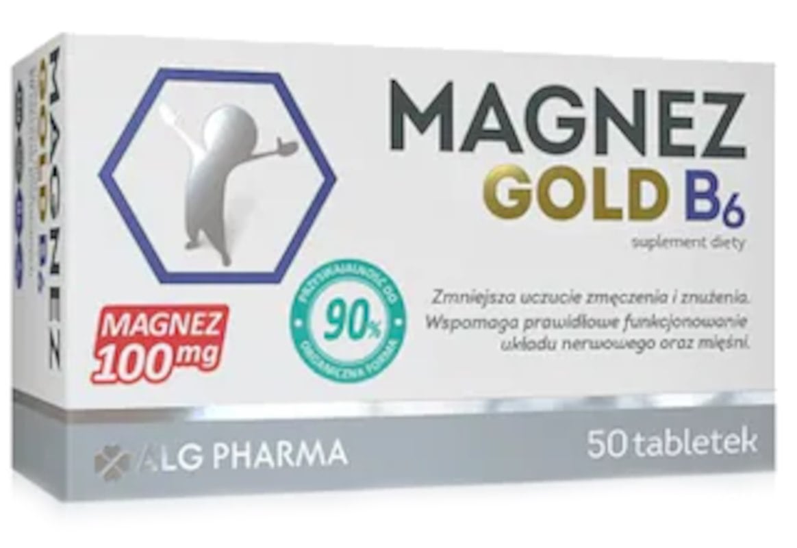 Alg Pharma Magnez Gold B6 50 tabliet