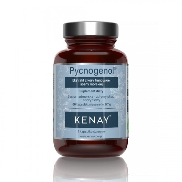 Kenay Pycnogenol® extrakt z kôry francúzskej prímorskej borovice 60 kapsúl