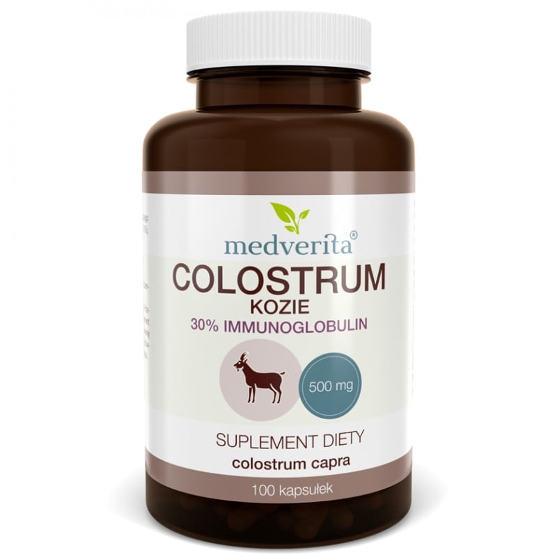 Medverita Colostrum kozie 500 mg 100 kapsúl