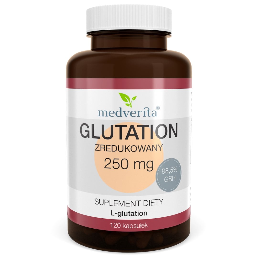 Medverita Glutatión redukovaný 250 mg 120 kapsúl