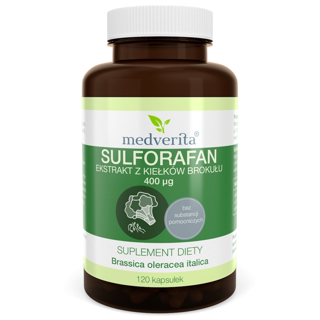 Medverita Sulforafán 400 µg 120 kapsúl