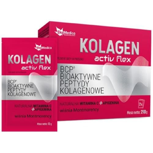 EkaMedica Kolagén Activ Flex prášok 21 × 10 g