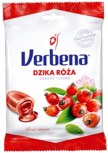 Verbena Bylinné bonbony Šípek 60 g