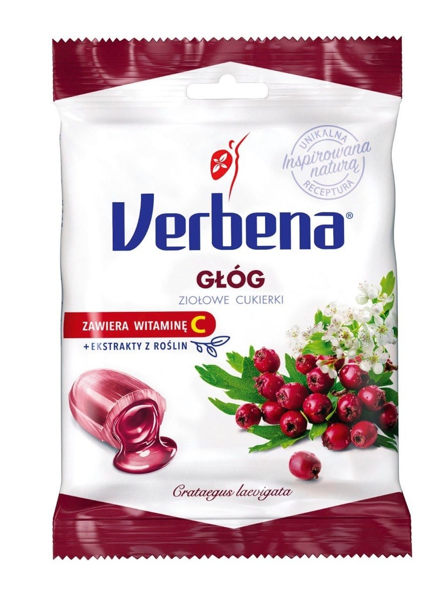 Verbena Bylinné bonbony Hloh 60 g