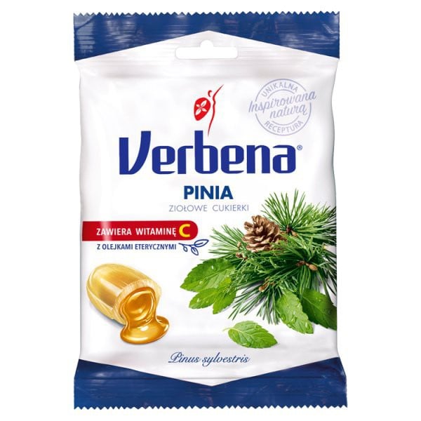 Verbena Bylinkové cukríky Pinia 60 g