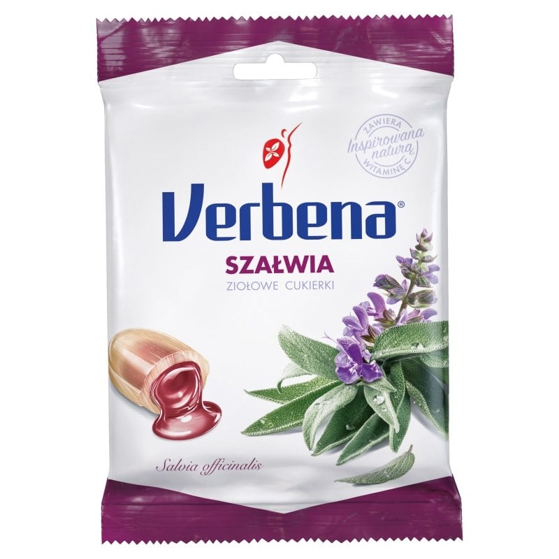 Verbena Bylinkové cukríky Šalvia 60 g