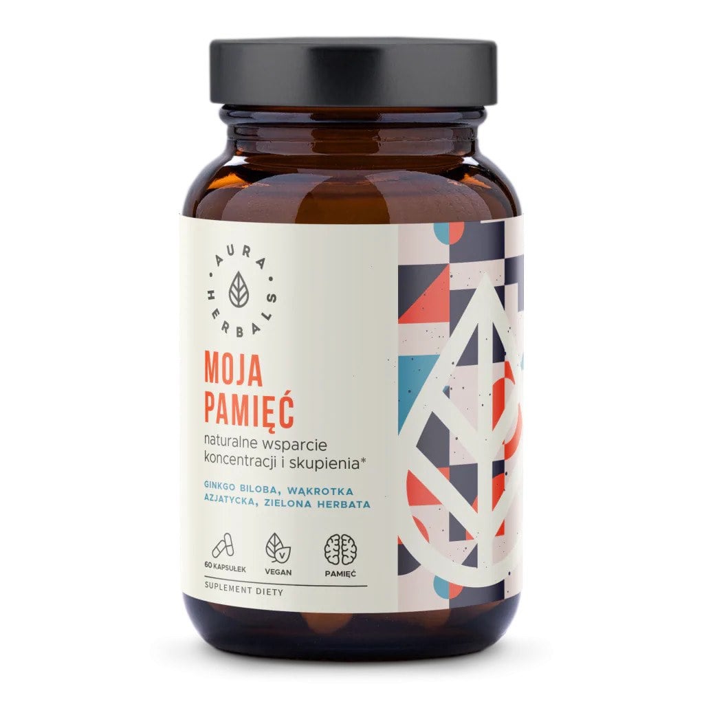 Aura Herbals Moja pamäť, koncentrácia a sústredenie 60 kapsúl