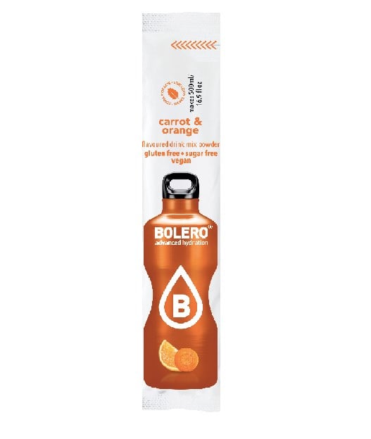 Bolero Instant Drink Sticks mrkva a pomaranč 3 g – Cena za balenie 12 ks