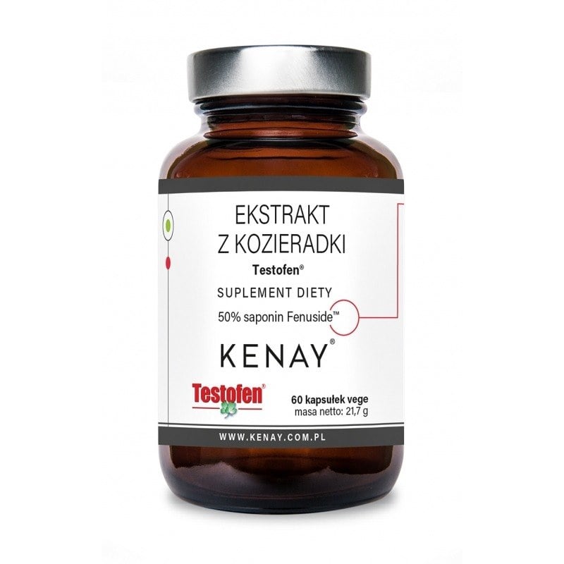 Kenay Extrakt zo senovky gréckej Testofen 600 mg 60 kapsúl
