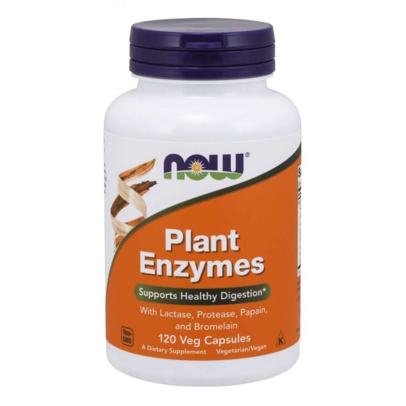 Now Foods Plant Enzymes 120 kapslí
