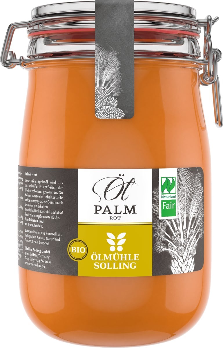 Ölmühle Solling Červený palmový olej Bio 1 l