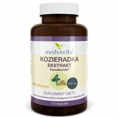 Medverita Senovka grécka FenuSterols extrakt 120 kapsúl