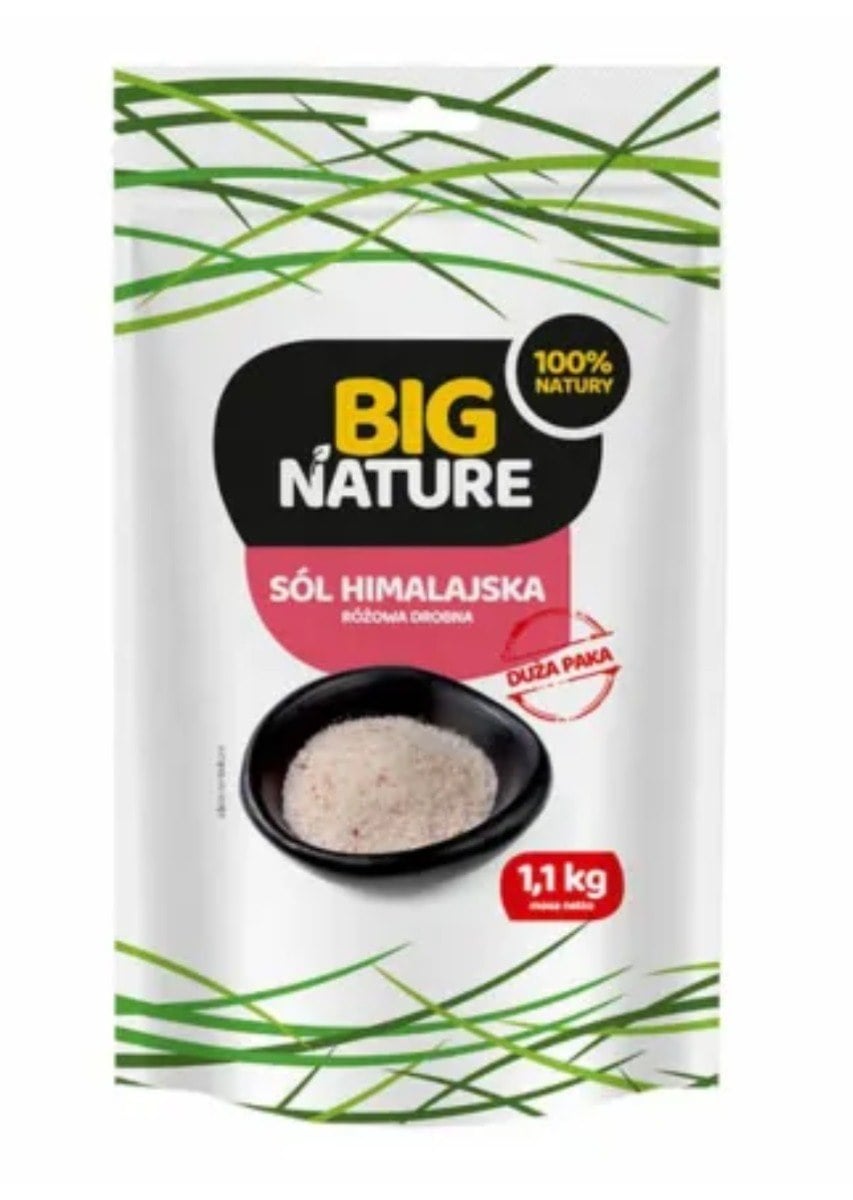 Big Nature Himalájska soľ ružová jemná 1,1 kg