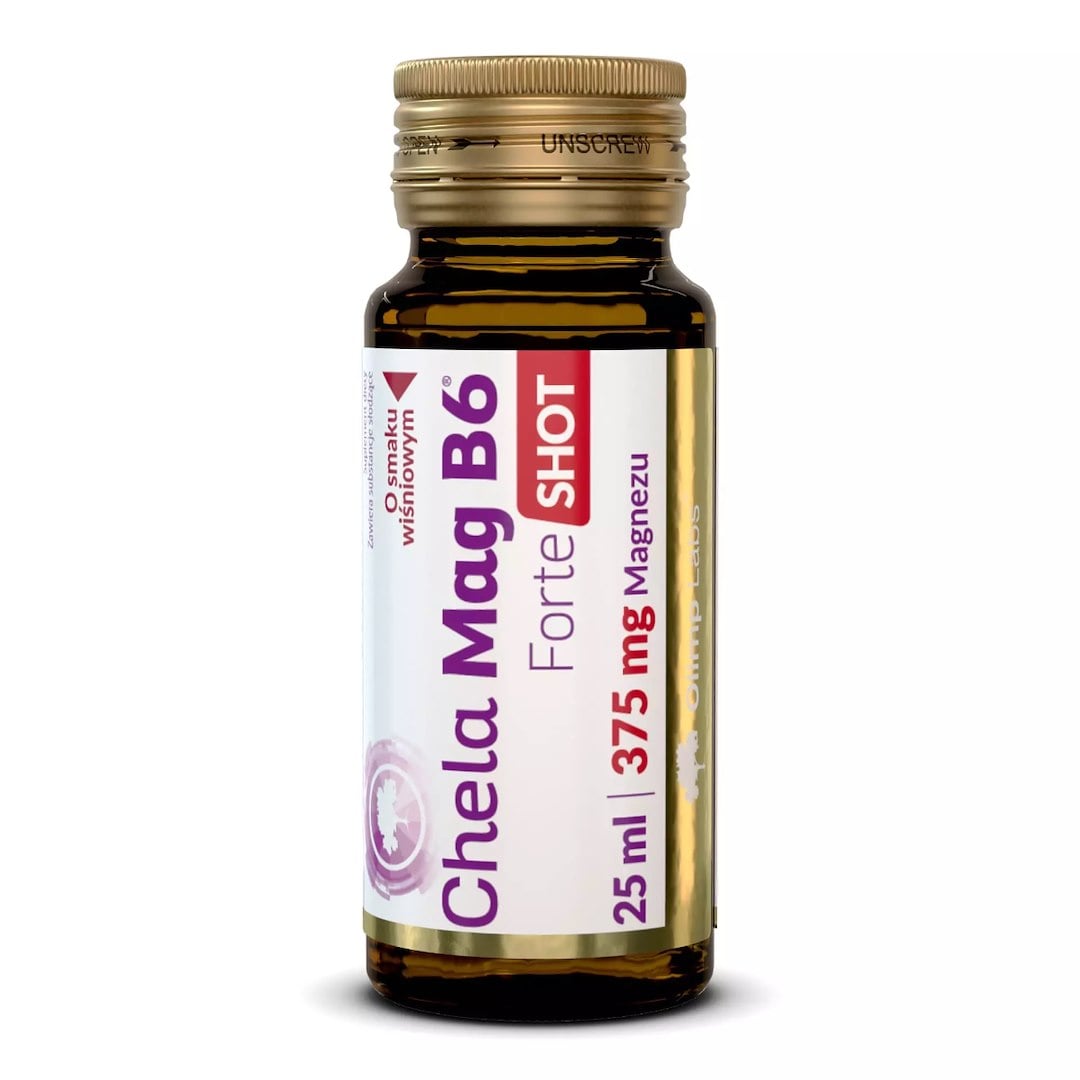 Olimp Chela-Mag B6 Forte Shot 25 ml s čerešňovou príchuťou