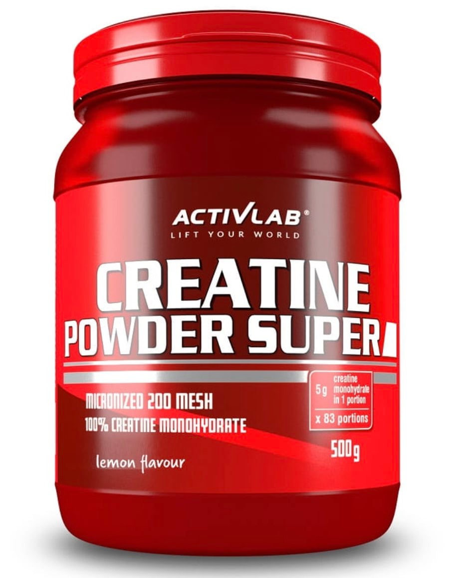ActivLab Creatine Powder Super s citrónovou príchuťou 500 g