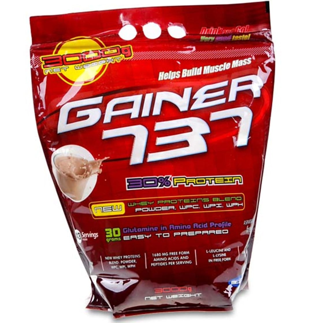 Megabol Gainer 737 s příchutí vanilkových sušenek 3 kg