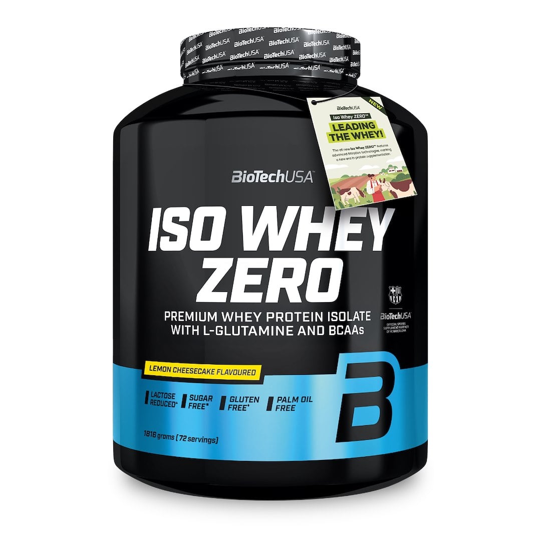 BioTech USA Iso Whey lactose reduced 1816 g, tvarohový koláč