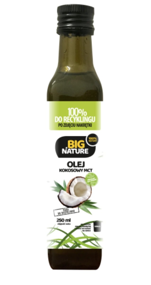 Big Nature Kokosový olej MCT 250 ml