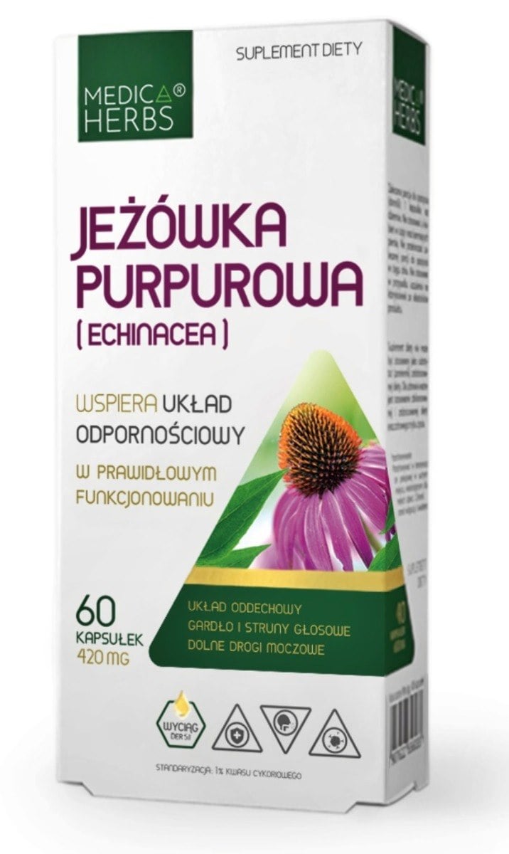 Medica Herbs Echinacea purpurová 420 mg 60 kapsúl