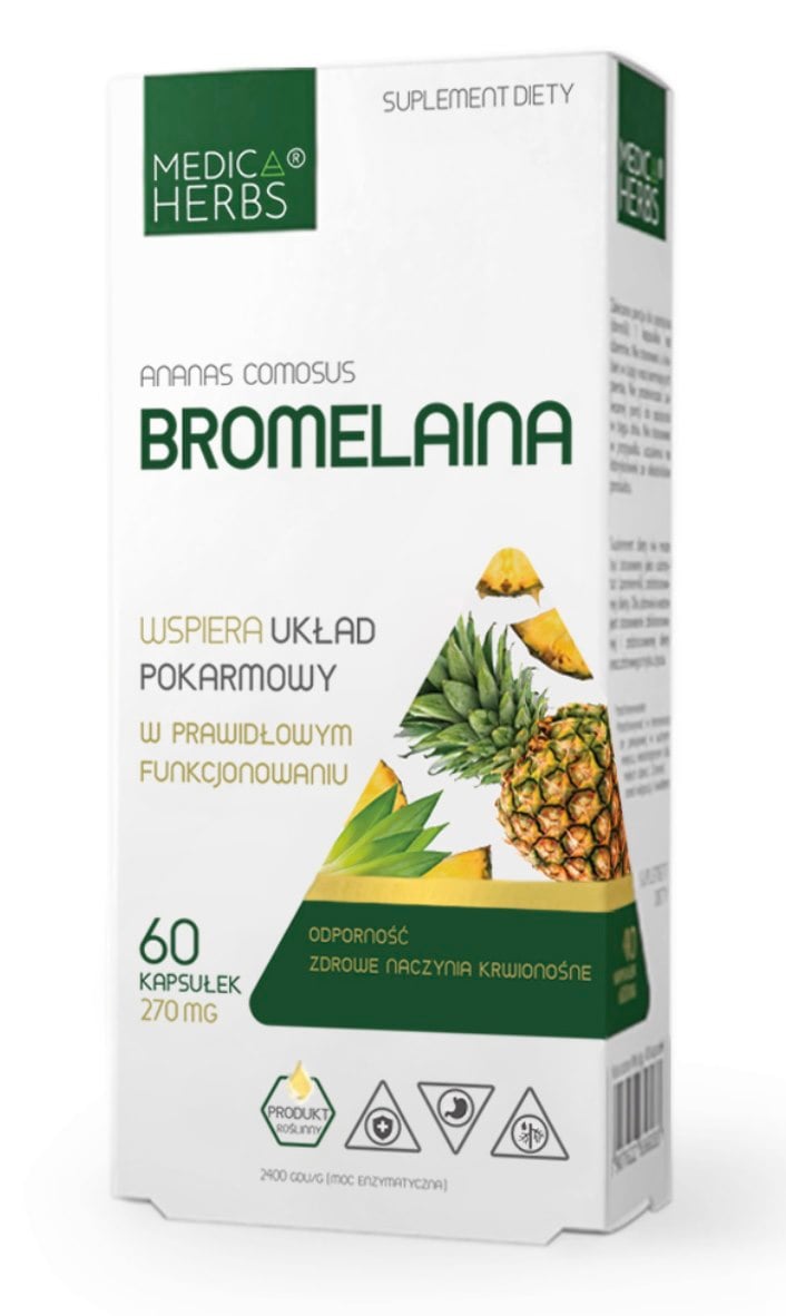 Medica Herbs Bromelaín 60 kapsúl
