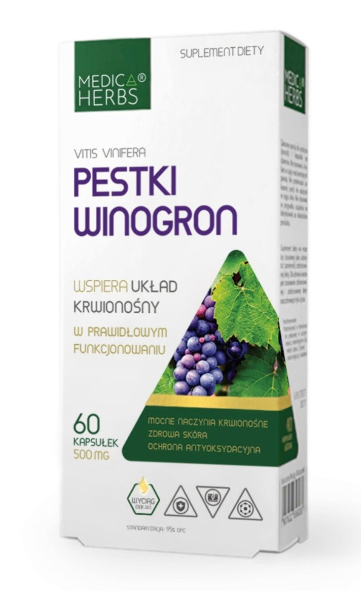 Medica Herbs Hroznová jádra OPC 60 kapslí