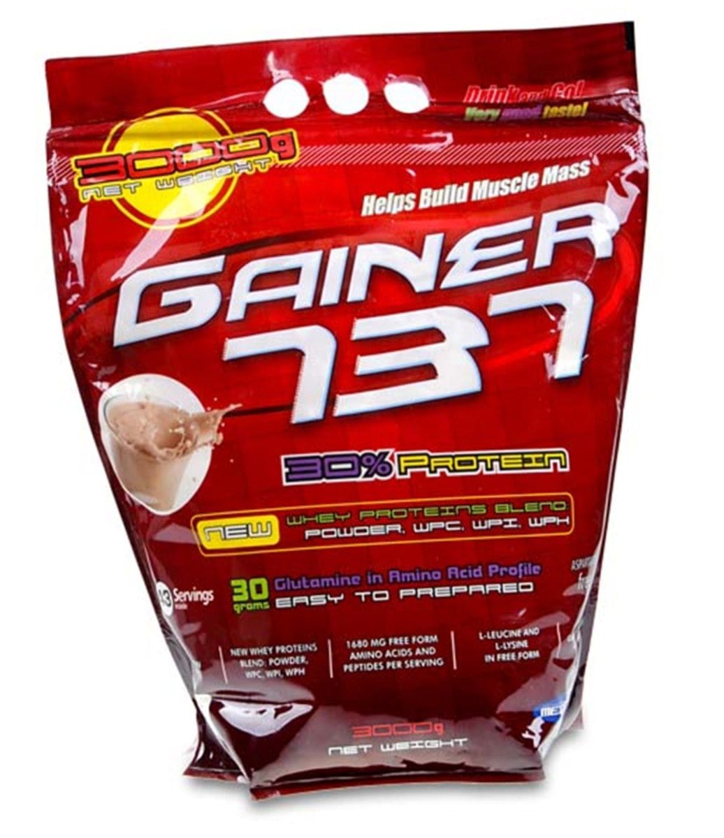 Megabol Gainer 737 s příchutí cappuccino 3 kg