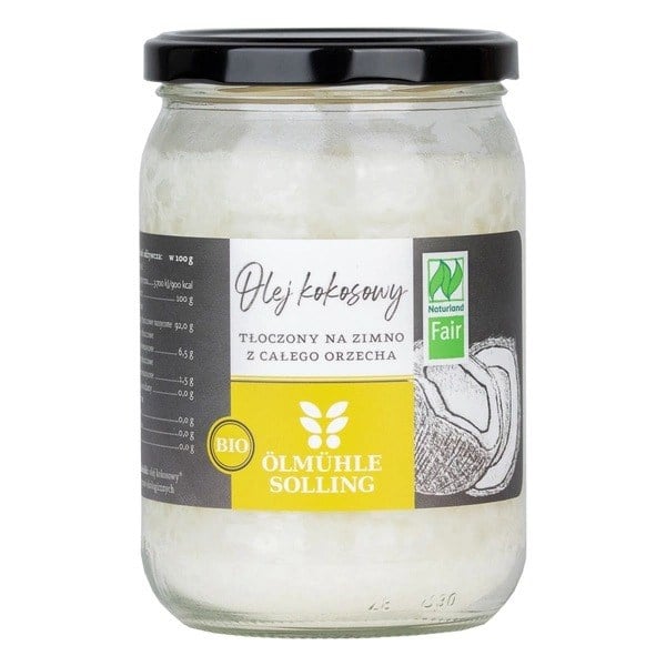 Ölmühle Solling Kokosový olej BIO lisovaný za studena 500 ml