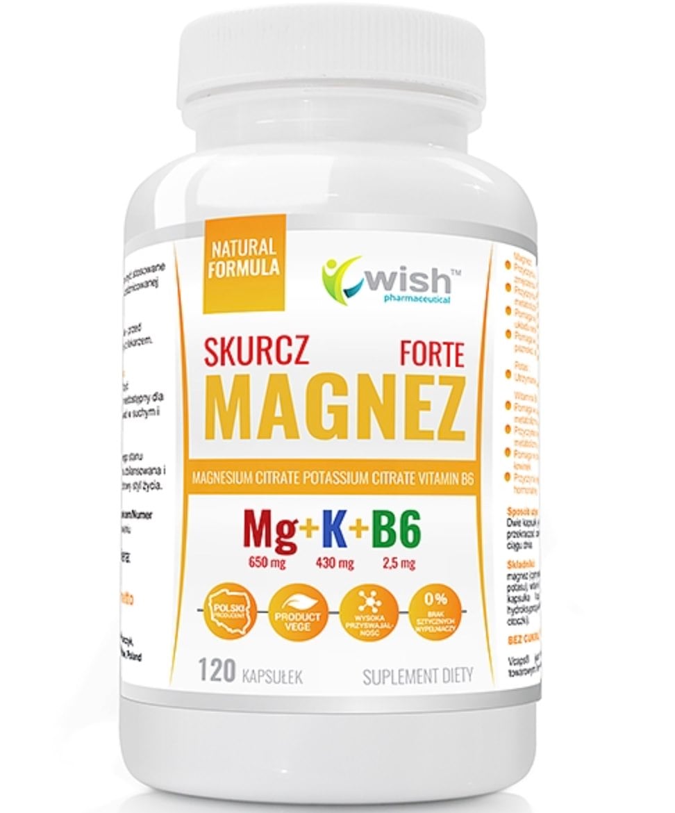 Wish Hořčík křeč forte 120 kapslí