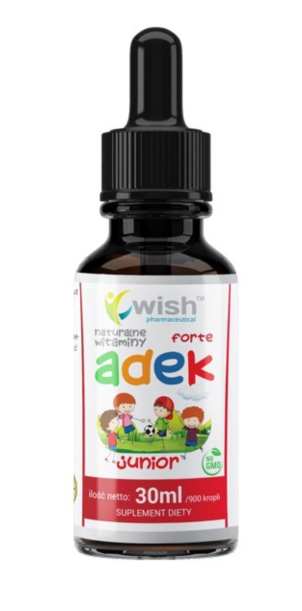 Wish Přírodní vitamin ADEK Forte Junior 30 ml