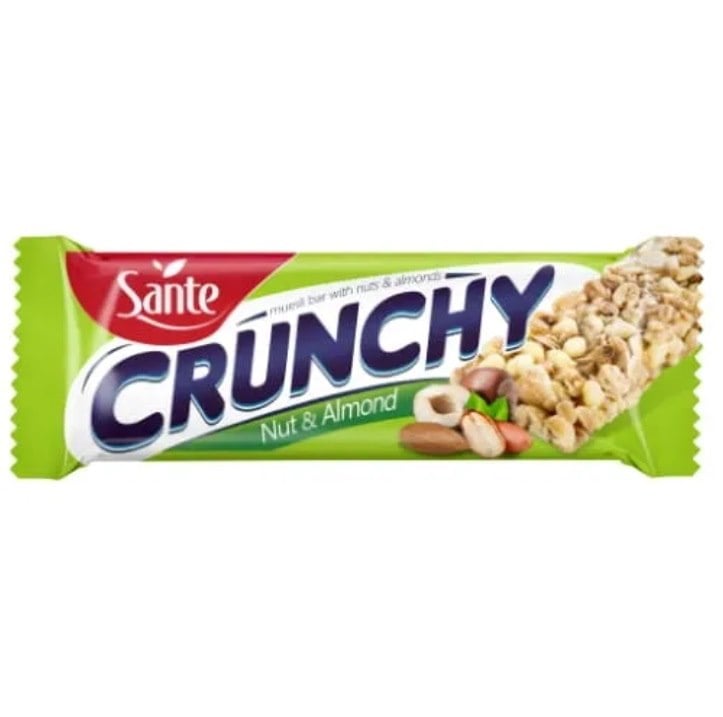 Sante Crunchy tyčinka orech a mandľa 35 g