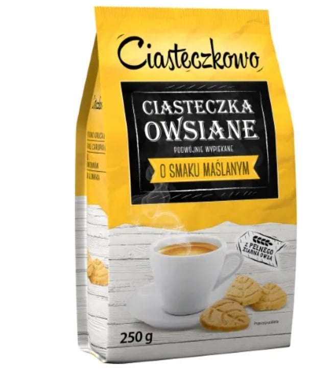 Sante Ciasteczkowo ovsené maslové sušienky 250 g