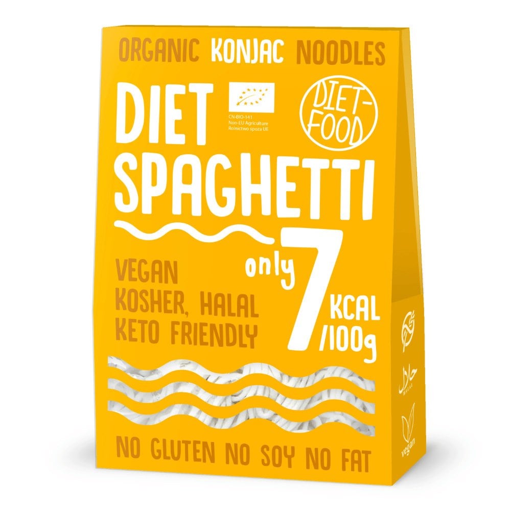 Diet Food Těstoviny Shirataki Konjac Spaghetti Bio 300 g
