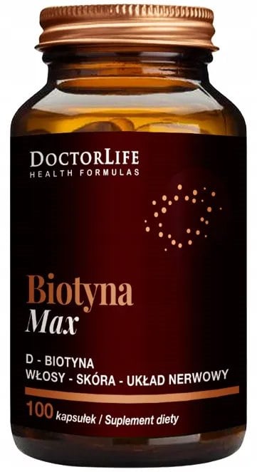 Doctor Life Biotín Max 100 kapsúl