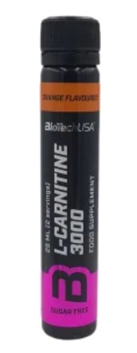 BioTech USA L-Carnitine Amp 3000 mg 25 ml