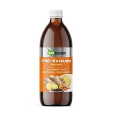 EkaMedica Zázvor a kurkuma s piperínom 0,5 l