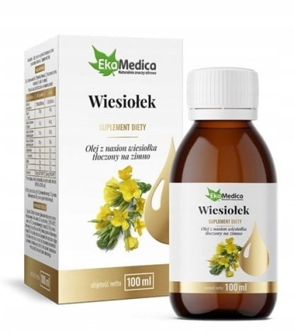 EkaMedica Pupalkový olej s vitaminem E 100 ml