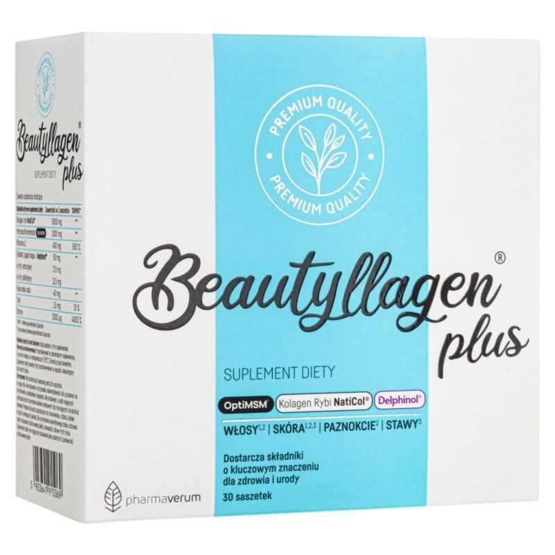 Pharmaverum Beautyllagen Plus 30 sáčků