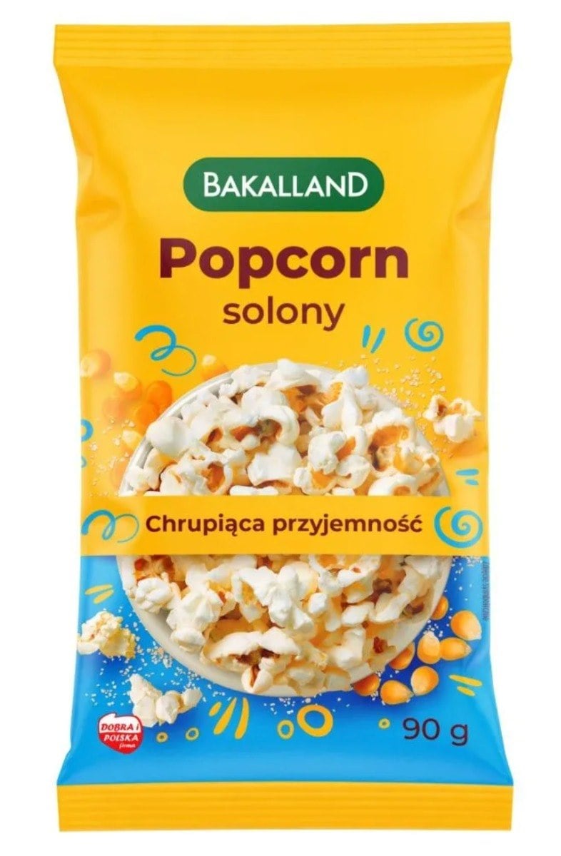Bakalland Popcorn solený 90 g